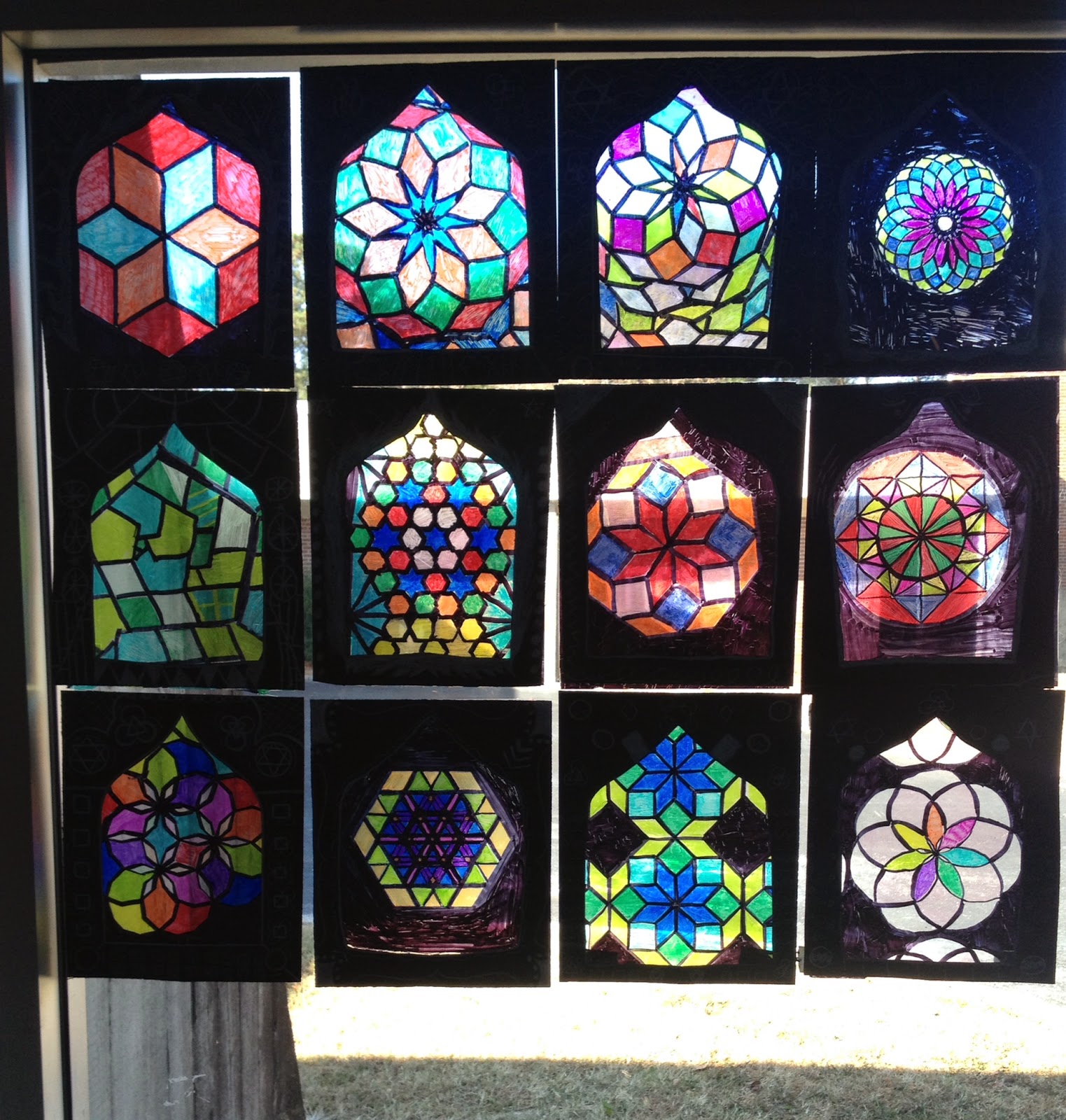 Lesson Plan Islamic Stained Glass Windows Artful Artsy Amy